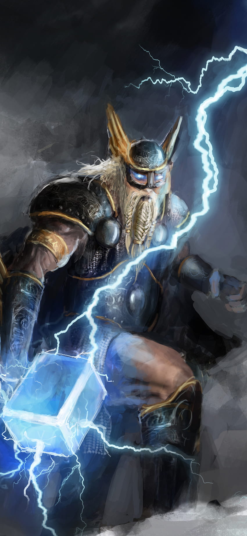 Norse Mythology Thor God Of Thunder, god of lightning HD phone wallpaper