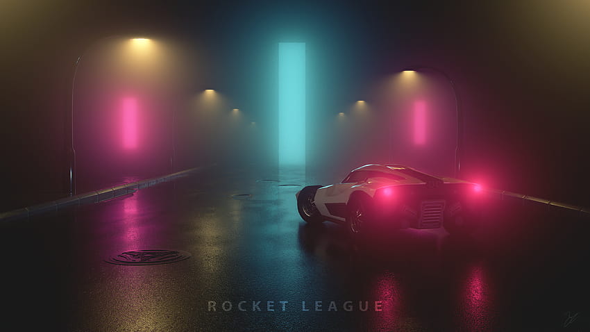 rocket league computer HD wallpaper