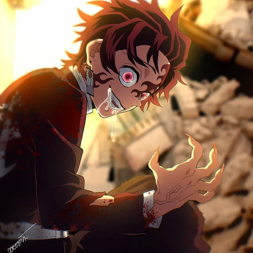 Episode 41, tanjiro demon king HD phone wallpaper