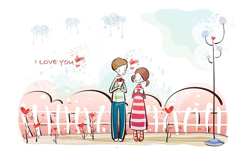 Couple Cartoon, Clip Art, Clip Art, anime couple valentines HD ...