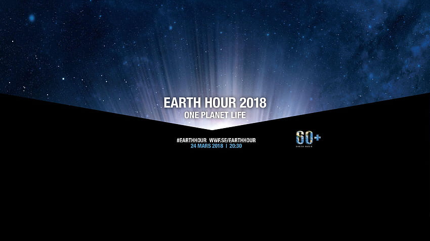 Часът на Земята 2018 HD тапет