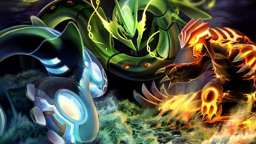 Pokémon legendaris, pokemon keren Wallpaper HD