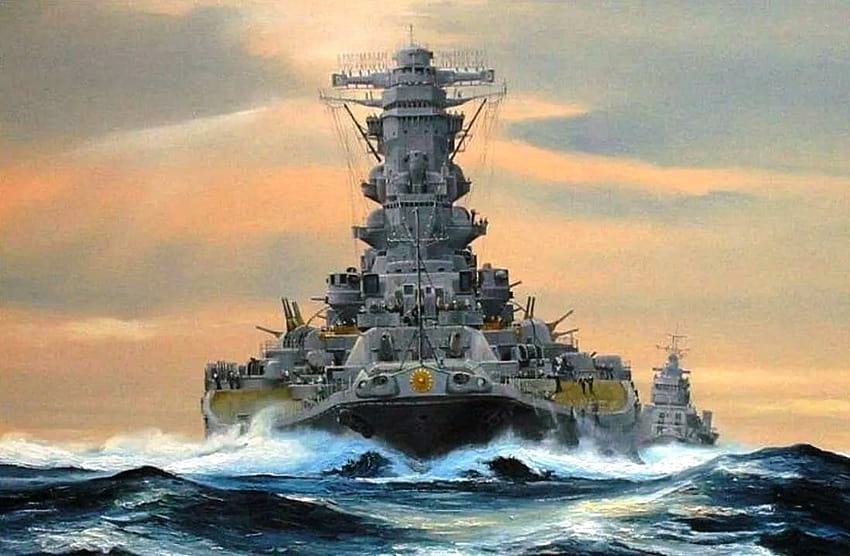 日本海軍大和 高画質の壁紙