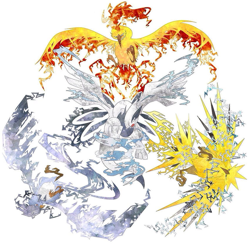 The legendary birds, legendary bird pokemon HD wallpaper