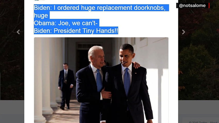 Joe Biden ve Başkan Obama memleri internette fırtına gibi esiyor HD duvar kağıdı