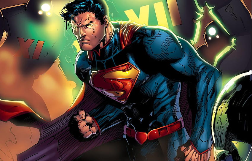 Superman, DC Comics, Clark Kent, man of steel, Kal, superman dc comic HD wallpaper