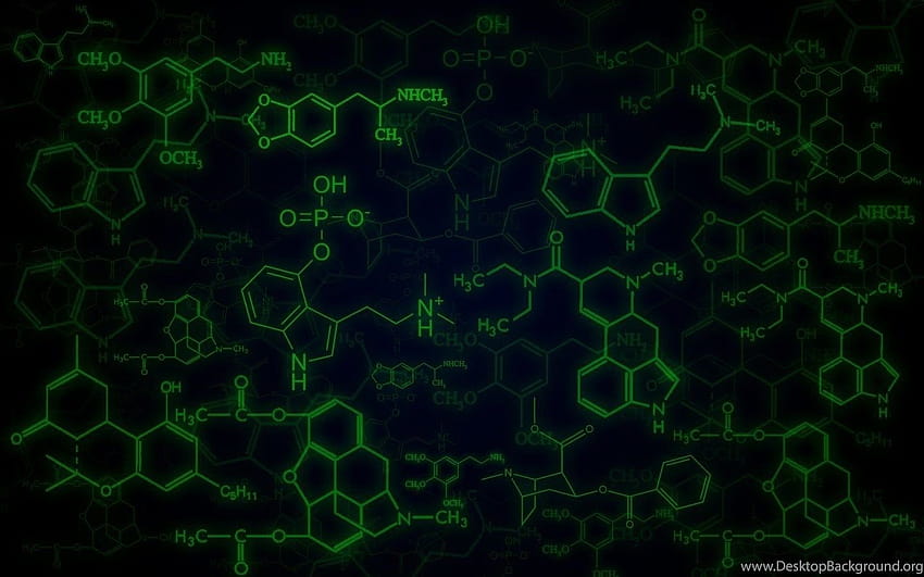 Chemie-Hintergründe, organischer Chemiker HD-Hintergrundbild