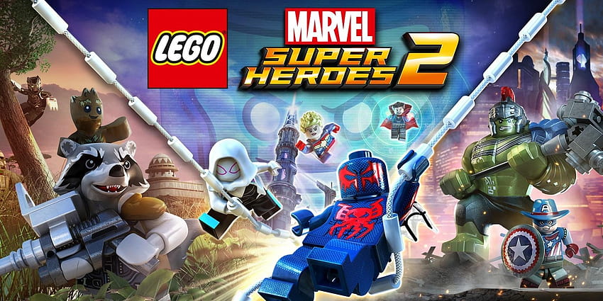 Udaj się do laboratorium badawczego z LEGO Marvel Super Heroes 2, Ant Tapeta HD