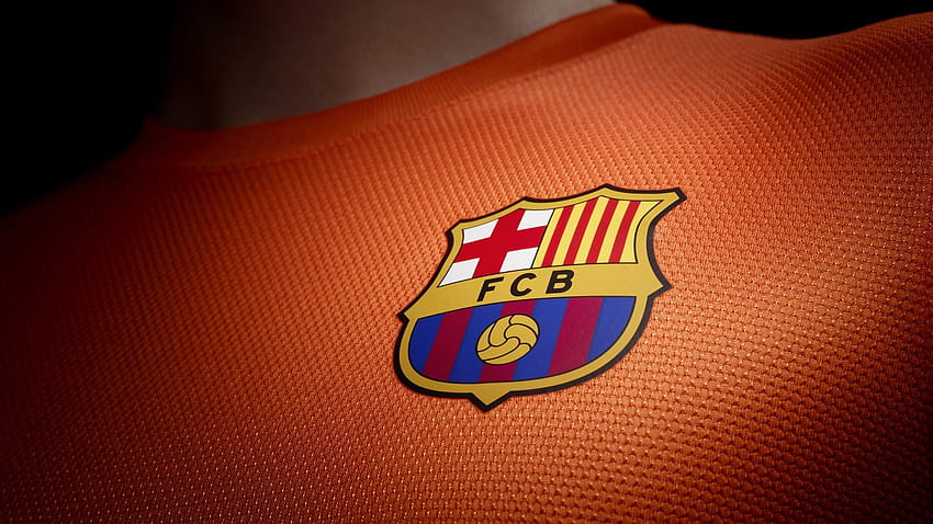 Barcelona Logo Away Jersey, barcelona jersey HD wallpaper