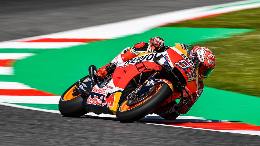 Starting out of the pit lane and win a lot of positions? Only Marquez can do that, humans can't ', marc marquez 2021 HD wallpaper
