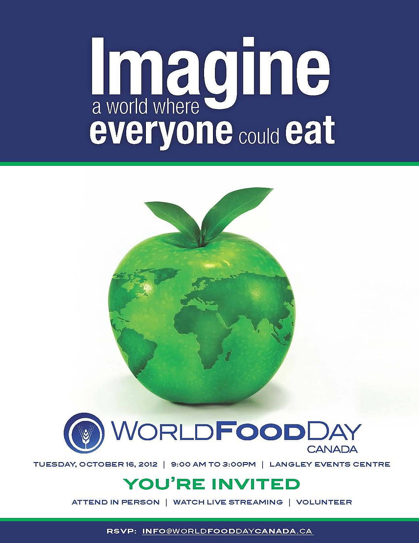 50 Wunderbarer Gruß zum Welternährungstag Und HD-Handy-Hintergrundbild
