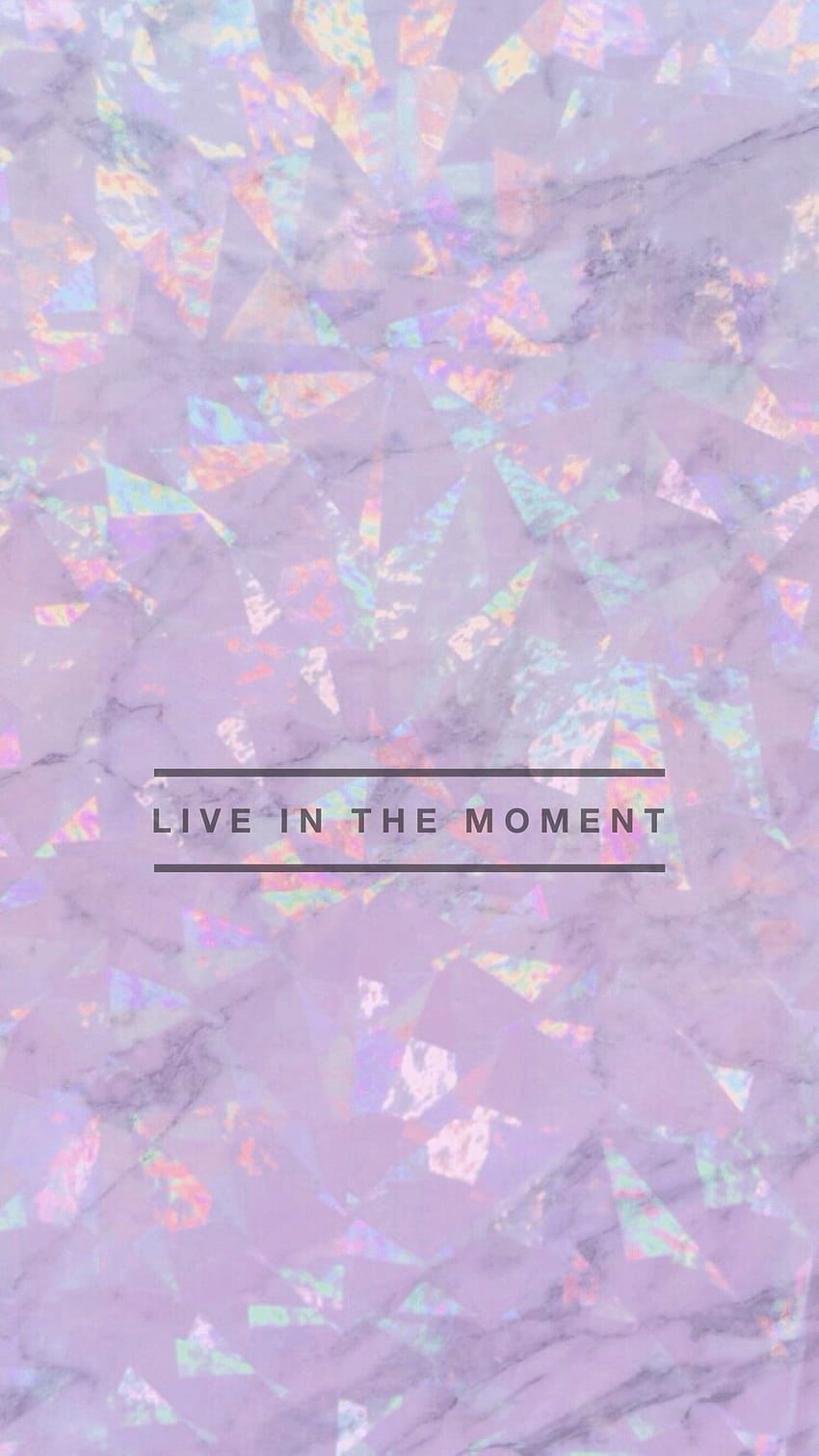 Live in the moment marble iridescent , background, iPhone HD phone wallpaper
