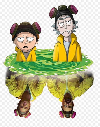 Rick and Jesse, breaking bad, rick and morty, HD phone wallpaper