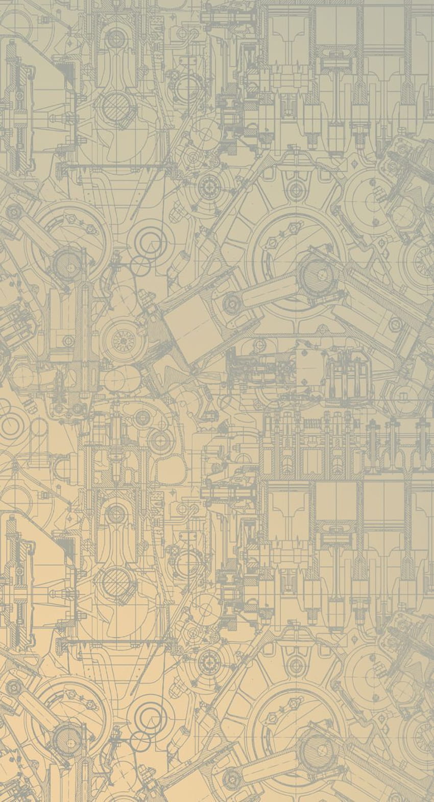 Detail drawing mechanical parts, mechanic engineering iphone HD phone wallpaper