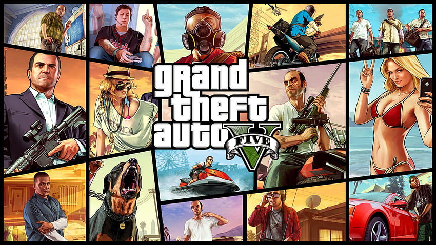 Arrière-plans de Grand Theft Auto V, Grand Theft Auto V Fond d'écran HD