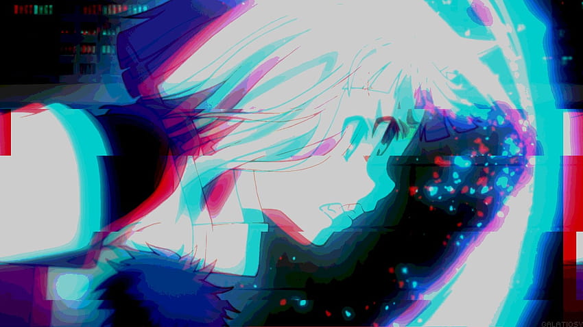 Glitch Aesthetic posted by Christopher Anderson, anime error glitch HD wallpaper