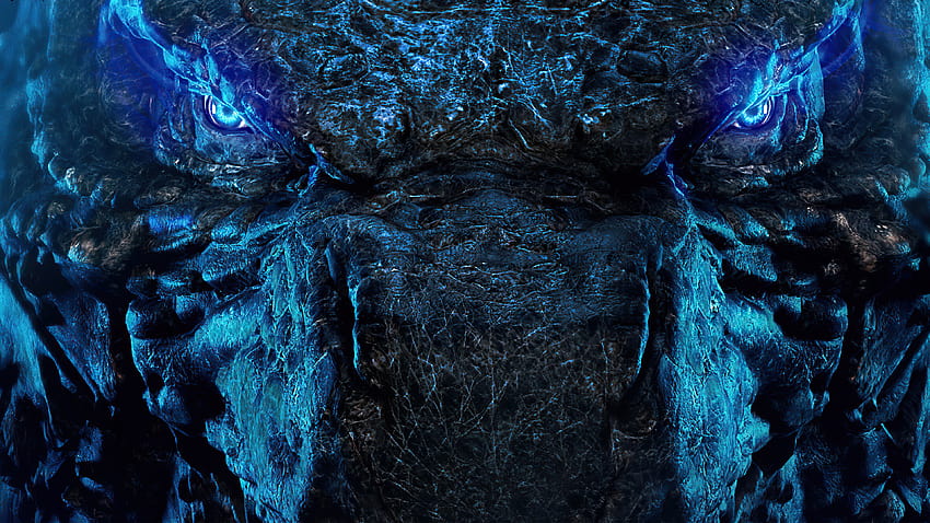 Godzilla-Gesicht HD-Hintergrundbild