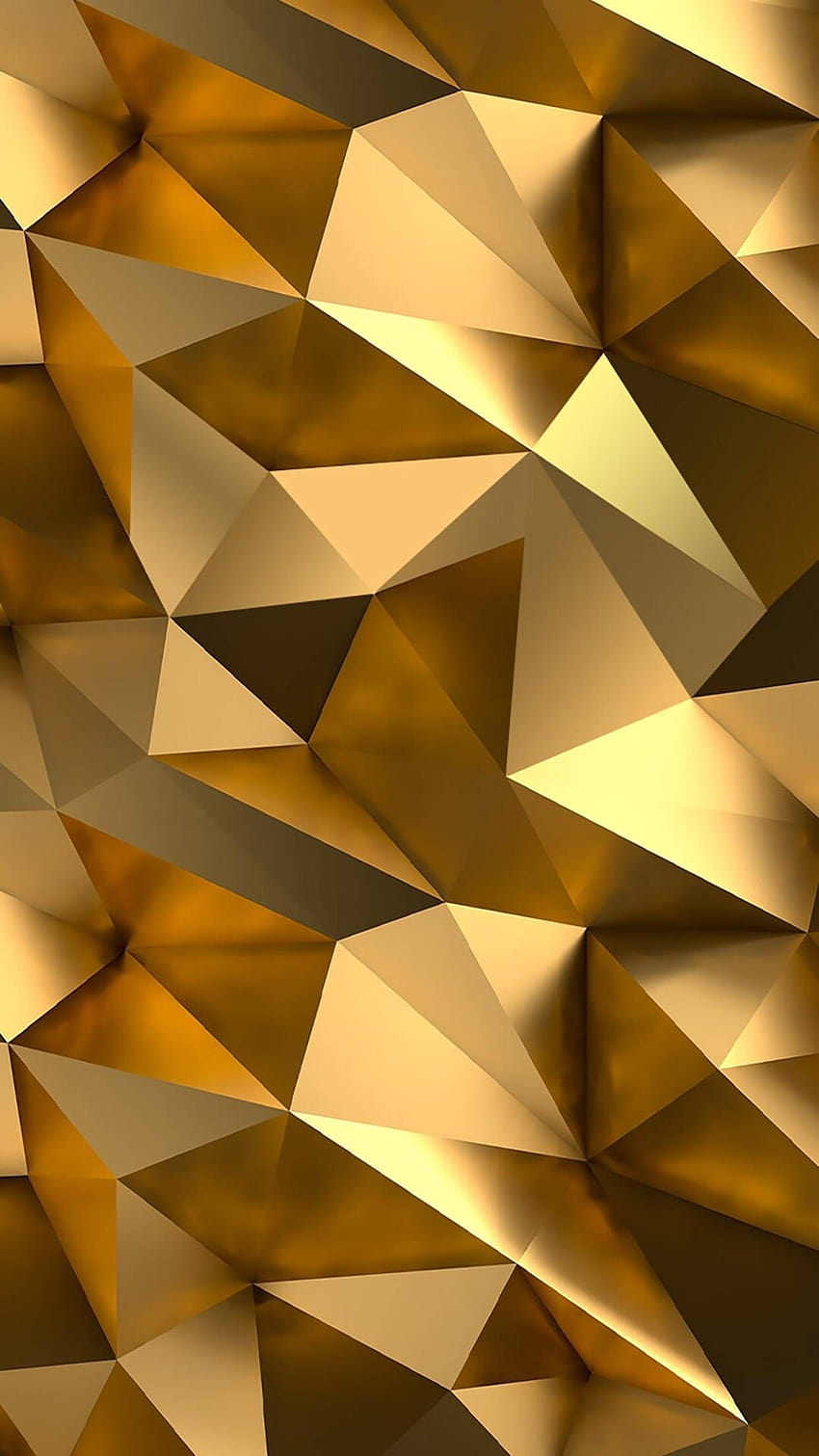 Gold on Dog, plain golden HD phone wallpaper