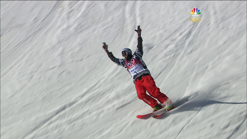 โซซี 2014: ชาวอเมริกันกวาดแท่นเล่นสกีสไตล์สโลป นิค โกปเปอร์ วอลล์เปเปอร์ HD