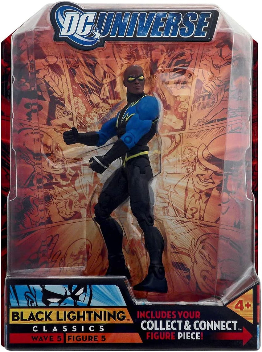 DC Universe Classics Series 5 Exclusive Action Figure Black Lightning Build  Metallo Piece! : Toys & Games HD phone wallpaper | Pxfuel