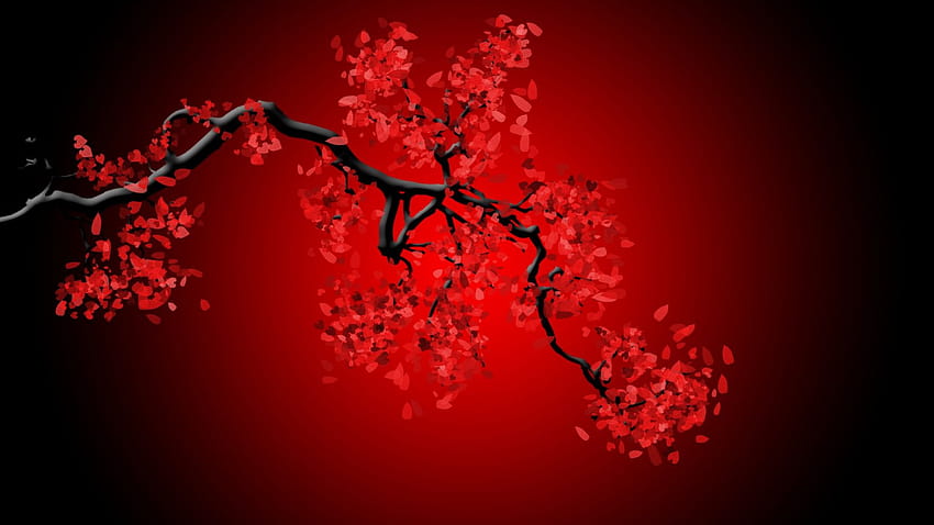 Aesthetic Backgrounds Black And Red, black and red aesthetic computer HD wallpaper