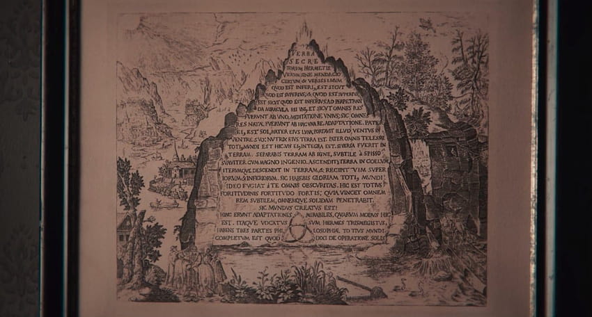 What Is the Meaning of the Emerald Tablet in Netflix's Dark, sic mundus creatus est HD wallpaper