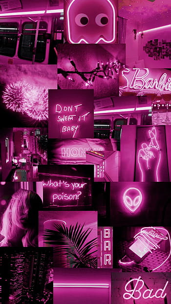 Rosa neon aesthetic HD wallpapers | Pxfuel