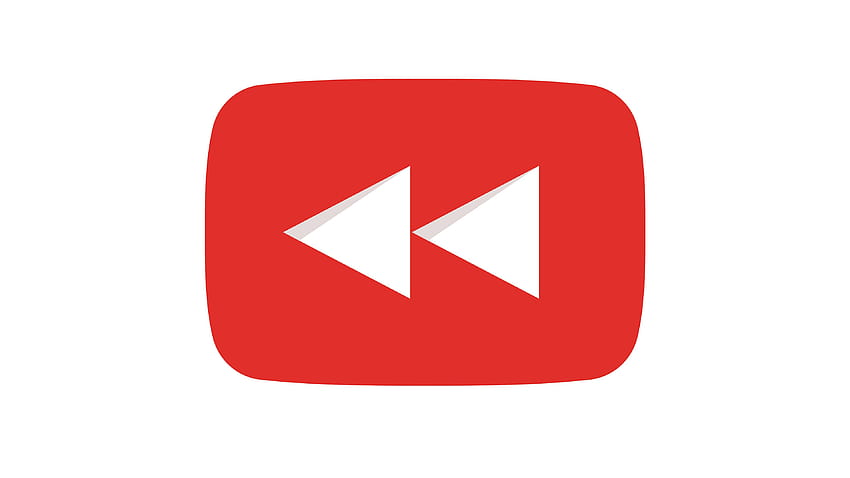 Logotipo de rebobinado de Youtube U, logotipo de youtube fondo de pantalla