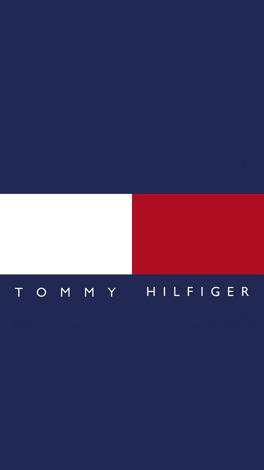 Tommy Hilfiger-Logo HD-Handy-Hintergrundbild