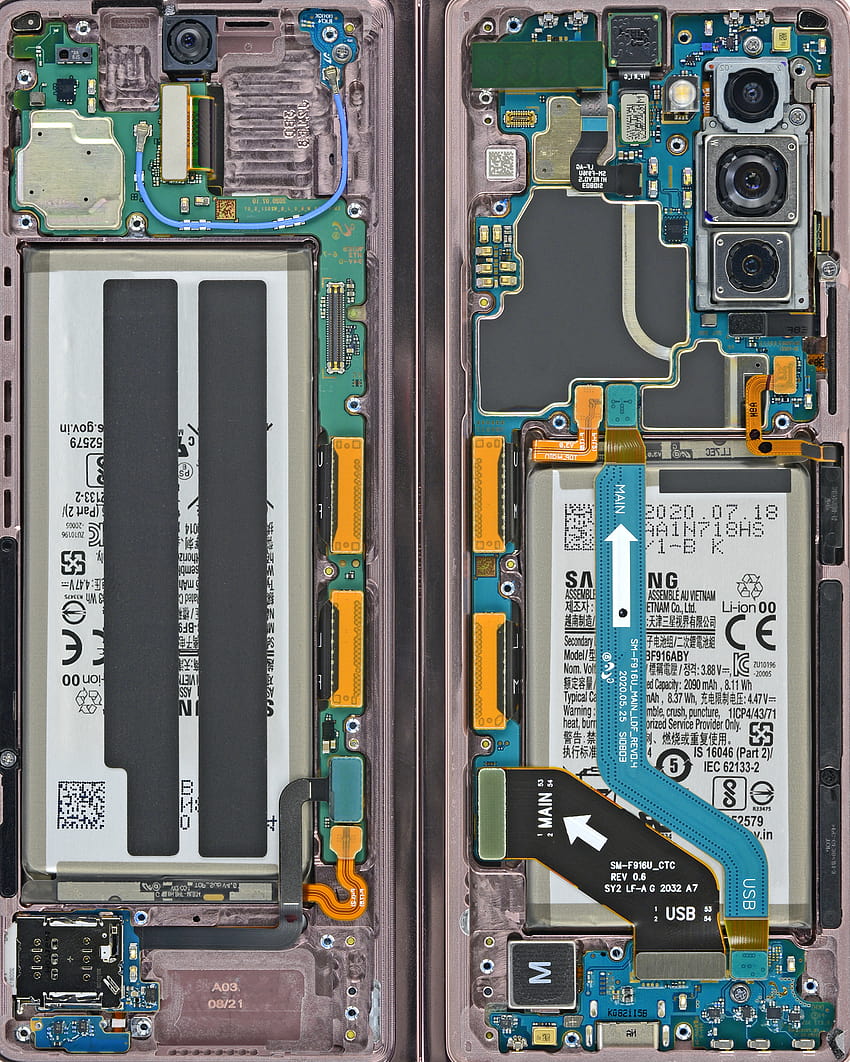 Saca a relucir el interior detallado del Galaxy Z Fold 2 con samsung z fold 3 fondo de pantalla del teléfono