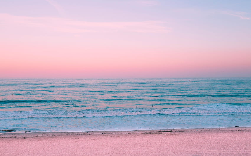 Aesthetic Blue And Pink PC, aesthetic wave computer HD wallpaper