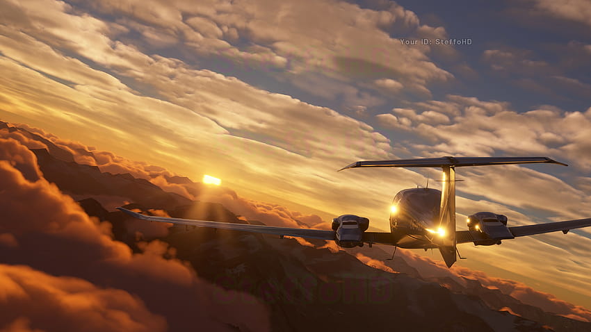 Microsoft Flight Simulator 2020 HD тапет