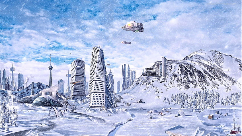 Apocalypse/post apocalyptic, apocolypse winter HD wallpaper