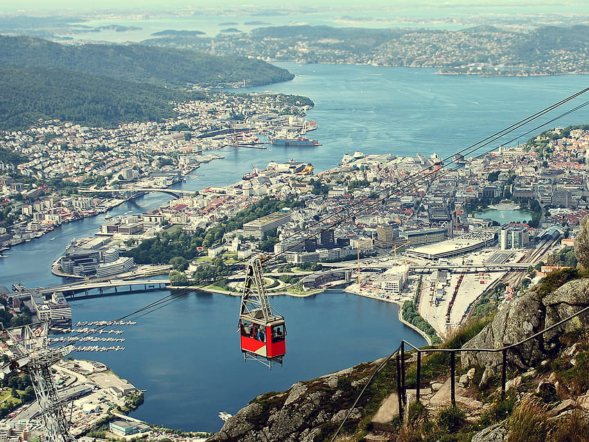 Mur haute résolution de Bergen Fond d'écran HD