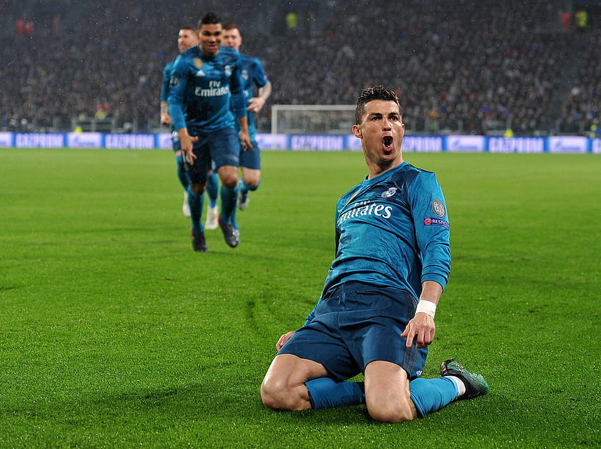 Cristiano Ronaldo's stunning bicycle kick goal helps Real Madrid, ronaldo bicycle kick vs juventus HD wallpaper