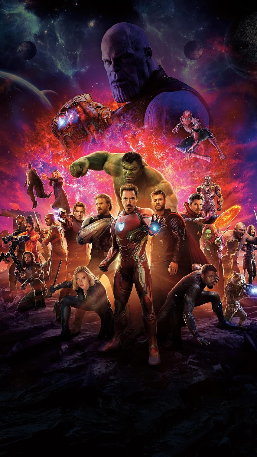 Infinity war Heroes, infinity stones iphone HD phone wallpaper