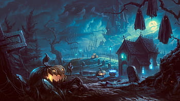 Episode Interactive  Spooky halloween pictures Halloween backgrounds Anime  halloween
