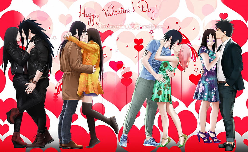 Uchiha Izumi, naruto valentines day HD wallpaper | Pxfuel