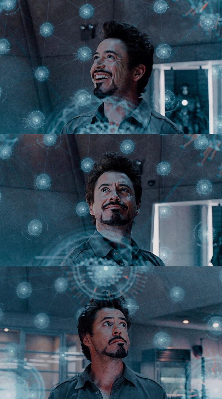 über Movie In und Lockscreens von Chloé, Tony Starkes Lächeln HD-Handy-Hintergrundbild