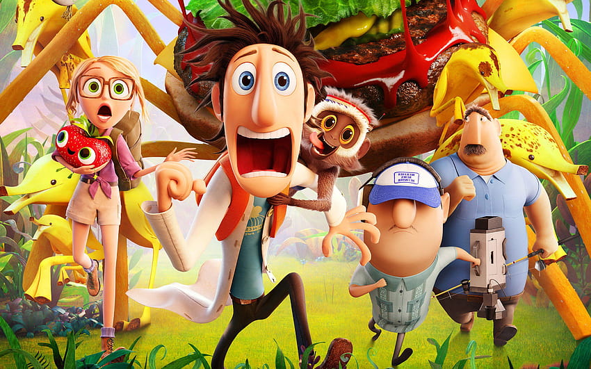Cloudy with a chance of Meatballs 21 HD wallpaper
