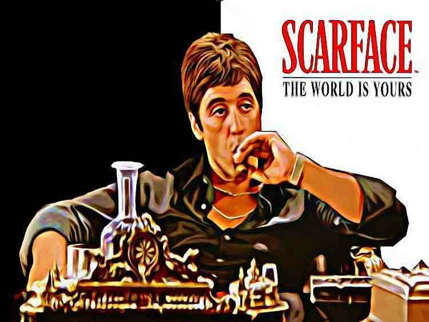 Free download Scarface Tony Montana The World Is Yours by sodesgn on  1024x576 for your Desktop Mobile  Tablet  Explore 45 Tony Montana  Wallpaper  Joe Montana Wallpaper Montana HD Wallpaper