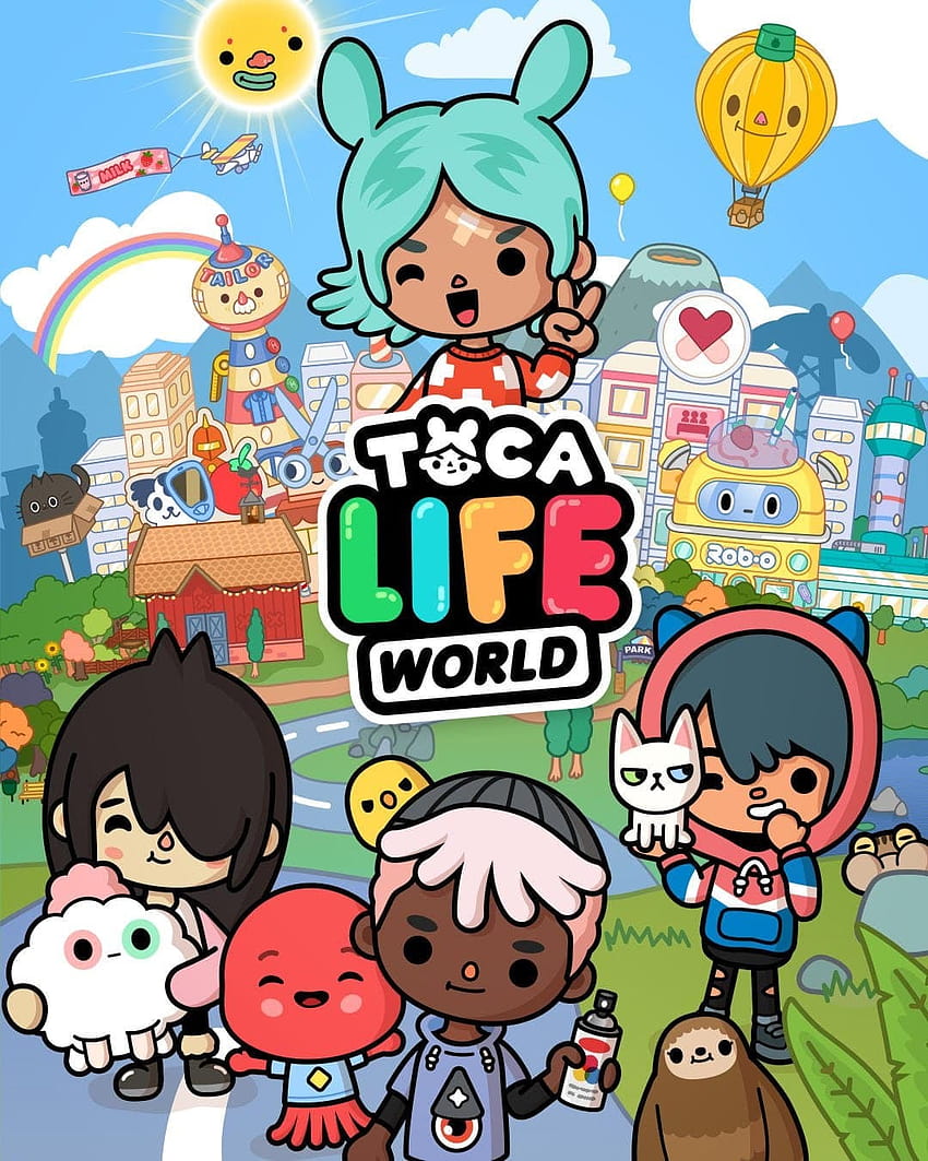Toca Boca, toca life world HD тапет за телефон