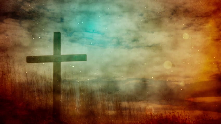 Vintage Cross In The Field. Easter Motion Backgrounds Motion HD wallpaper