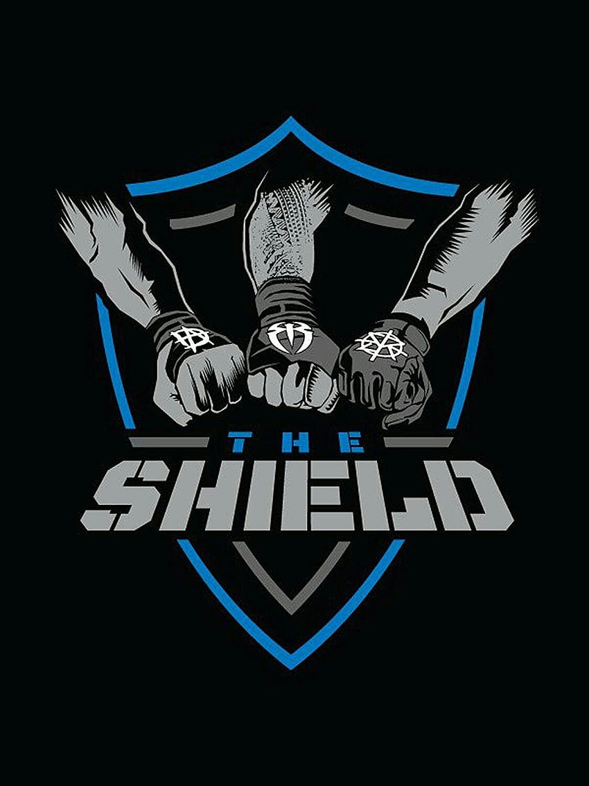 WWE SHIELD nuovo logo, scudo wwe iphone Sfondo del telefono HD