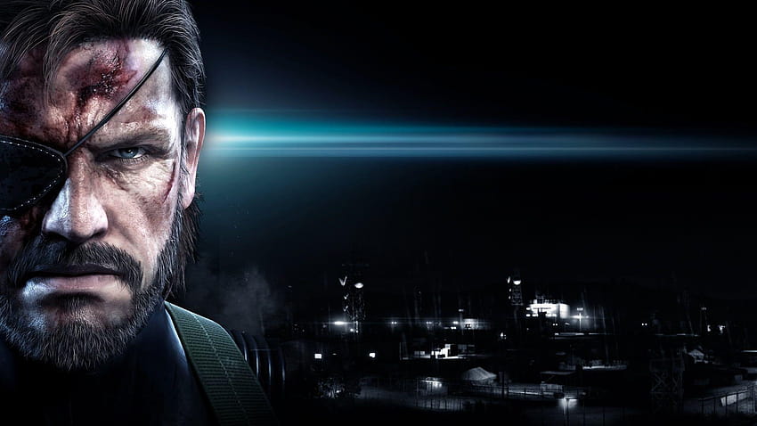 Man with eye \patch illustration, Metal Gear, Metal Gear Solid , Big ...