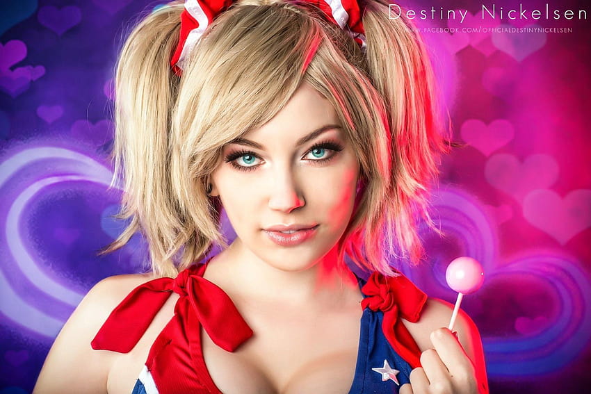 : ผู้หญิง, คอสเพลย์, สีบลอนด์, Juliet Starling, Lollipop, Lollipop chainsaw วอลล์เปเปอร์ HD