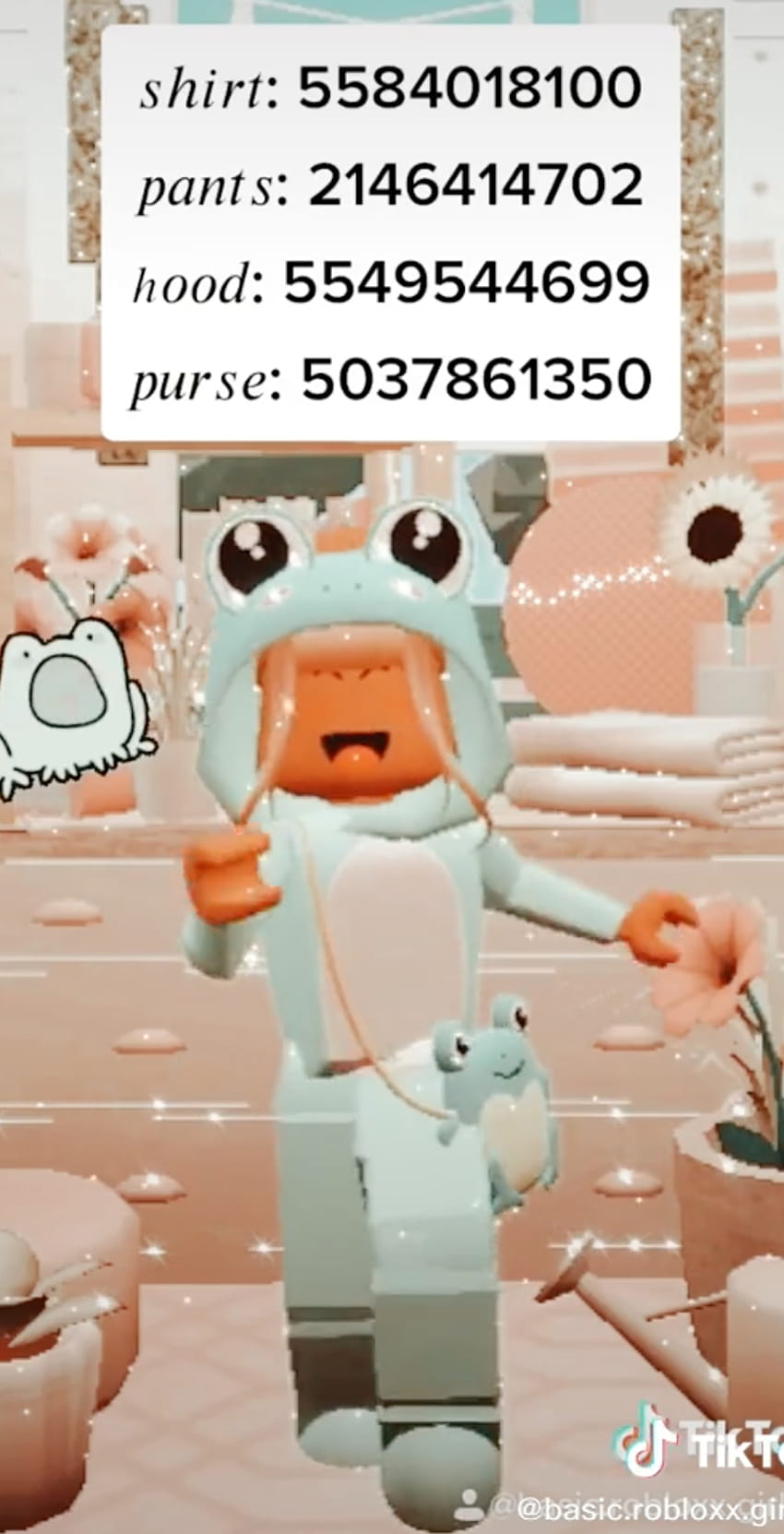 roblox animal outfit codes