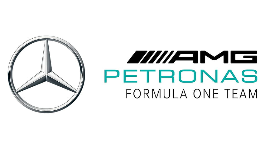 Mercedes – Tim Balap F1 – Hamilton, Bottas, logo formula 1 Wallpaper HD