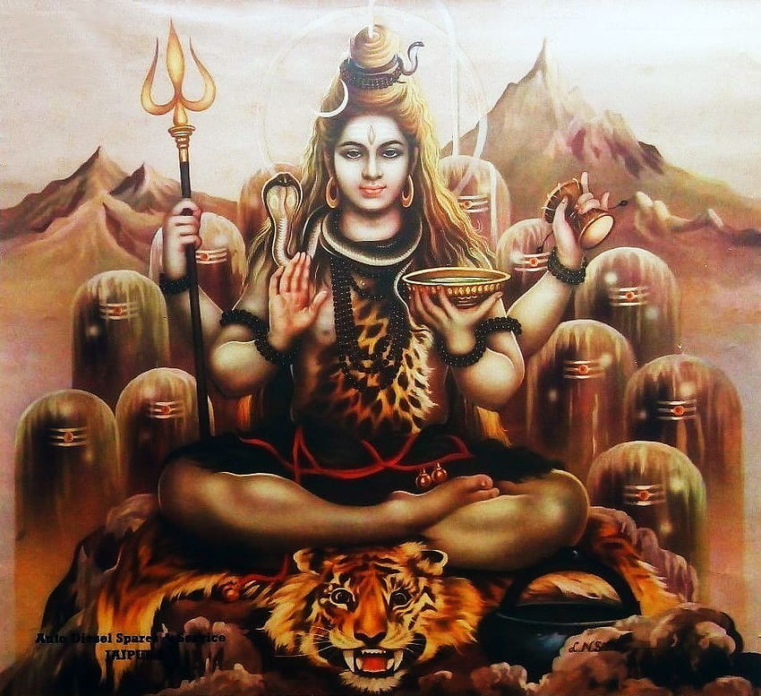 Wallpaper of God Ardhanarishvara Shiva and Parvati | HD Wallpapers