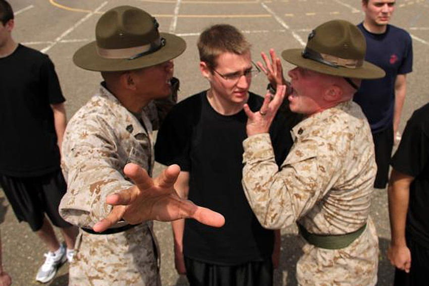 29 Of Marine Drill Instructors Screaming In People's Faces HD wallpaper